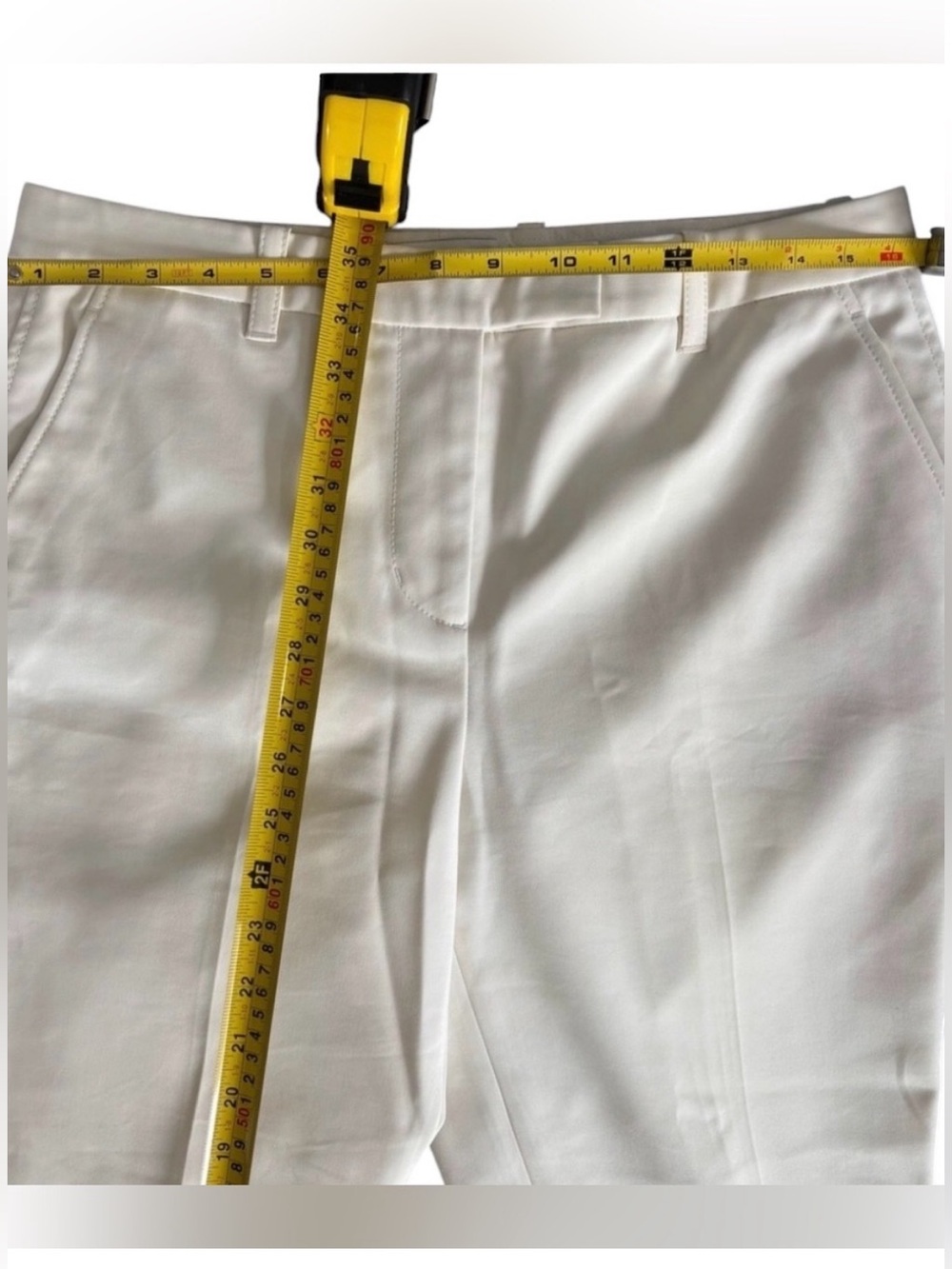 3.1 Phillip Lim Ivory Cotton Blend Pants Size 8 - Picture 7 of 9